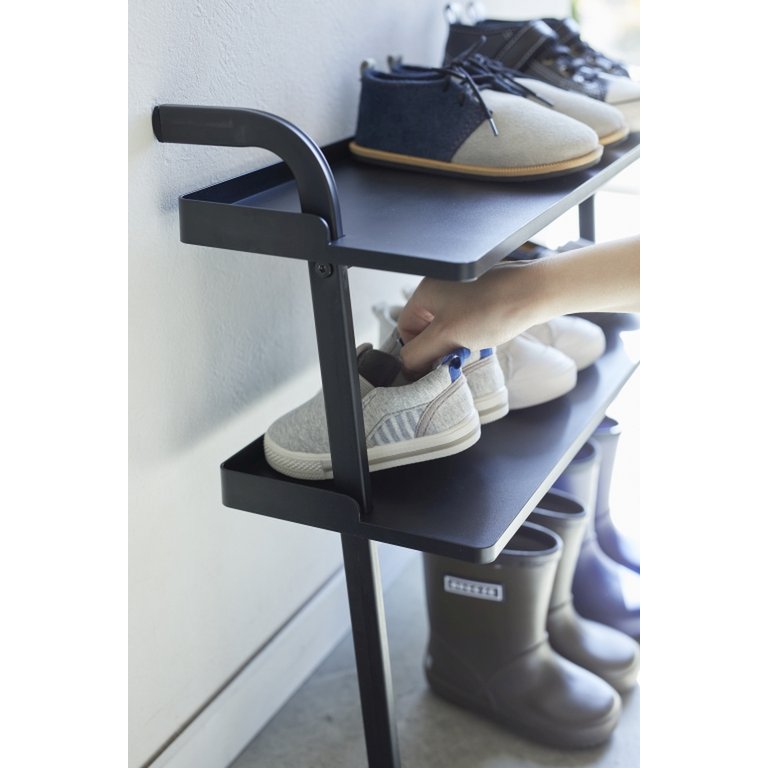 Yamazaki Kids leaning shoe rack - Frame - Black