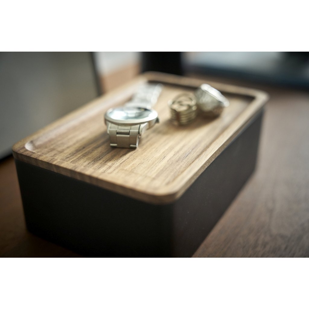 Yamazaki Accessory storage box - Rin - Natural