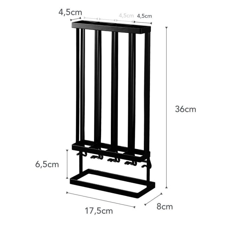 Yamazaki Koffie Capsulehouder - Tower - Zwart