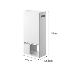 Yamazaki Toilet Paper Stocker - Tower - white