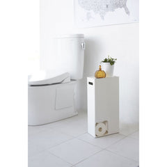 Yamazaki Toilet Paper Stocker - Tower - white