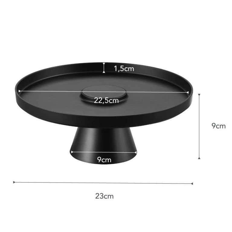 Yamazaki Two-way cake stand - Tower - Black