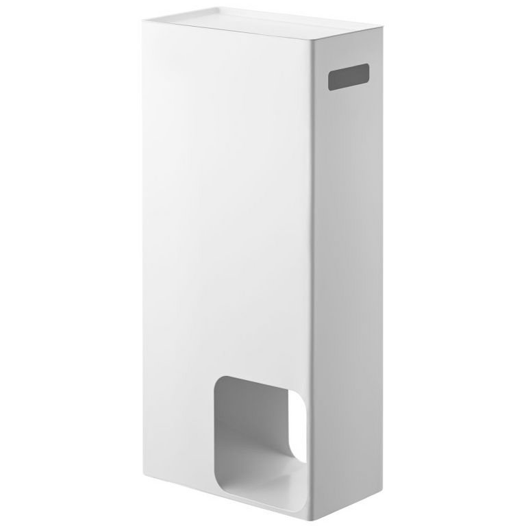 Yamazaki Toilet Paper Stocker - Tower - white