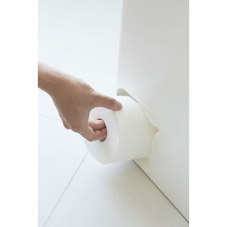 Yamazaki Toilet Paper Stocker - Tower - white